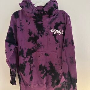 Molo Purple and Black Hoodie